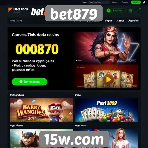 Análise das ofertas de jogos no site bet879